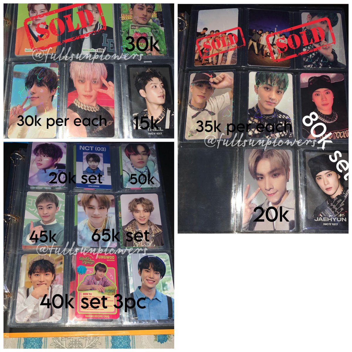 hhourlykdypjh_'s tweet photo. ╔═*.·:·.✧ ✦ ✧.·:·.*═╗
—  ❝ wts / want to sell aab NCT ❕️❞

• inc all ( pack + adm )
• negotiable
• keep event with dp 10k
🍊 freeong
💰on pict
🏡 Bandung
💌 dm for more detail❕and don't forget @ after dm https://t.co/tR6HxvFKDW