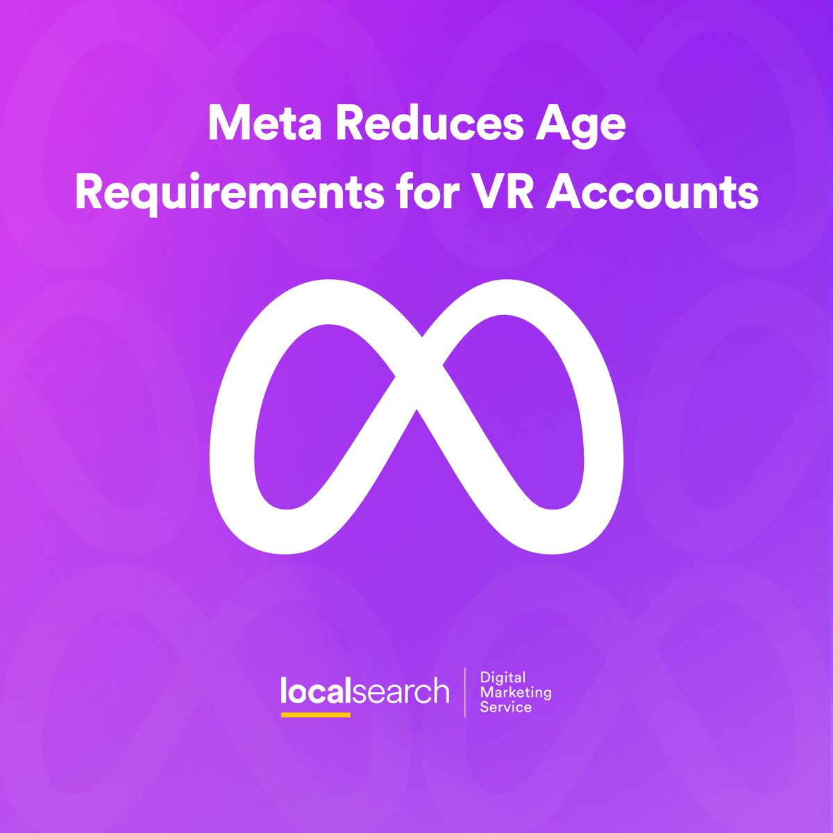 @Meta has announced it's lowering the age requirements for Meta Quest accounts, with children aged between 10 and 12 now able to create their own VR identity via ‘parent-managed’ profiles.

#SocialMediaNews #MetaUpdate