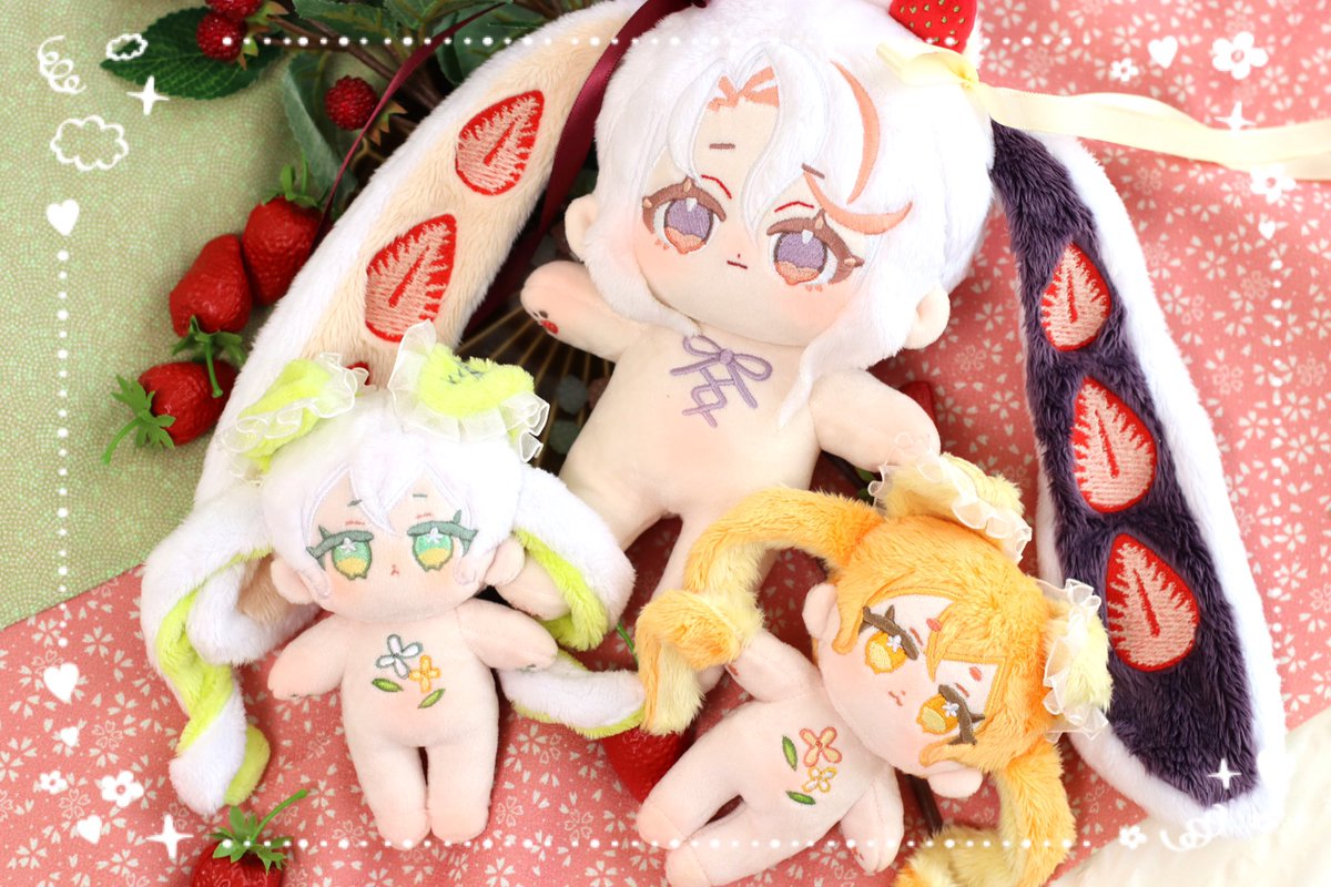 シンシンさん(<a href="/Xinxin_doll/">Xinxin doll customisation</a> )に作っていただいたいちご大福🍓が手元に届きました😊理想の形に作っていただけてとても嬉しいです〜💕