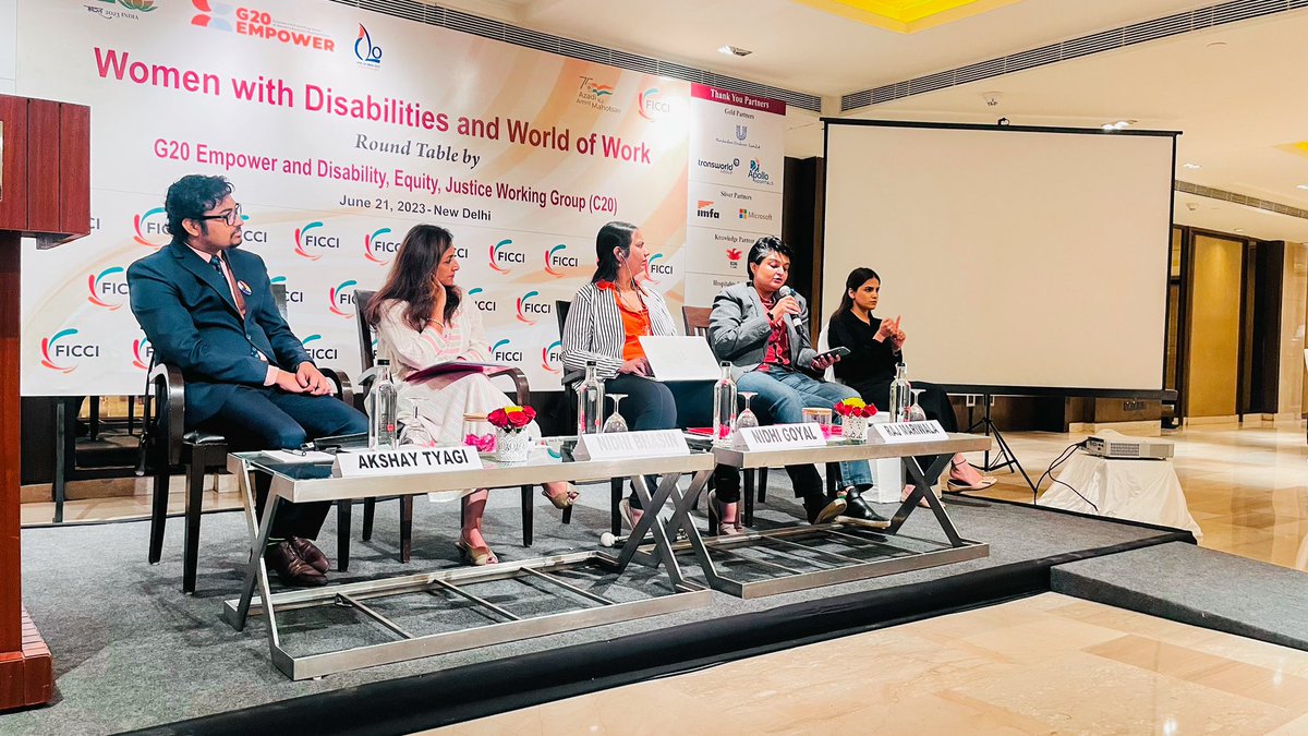 g20empower's tweet image. Did you take inputs from persons with disabilities while designing the POSH policy? Do you have someone on your POSH committee who has a disability?, asks Raj Mariwala (@mariwalahealth)