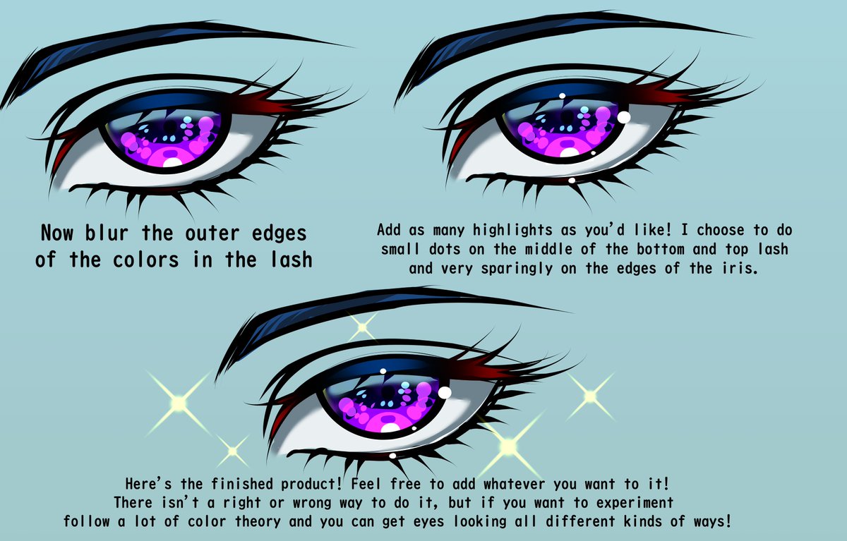 Shiinashi1's tweet image. BUSTED THIS WHOLE ASS THING OUT- Enjoy it's kinda scuffed but IT'S HERE
#arttutorial #howtocolor #eyetutorial