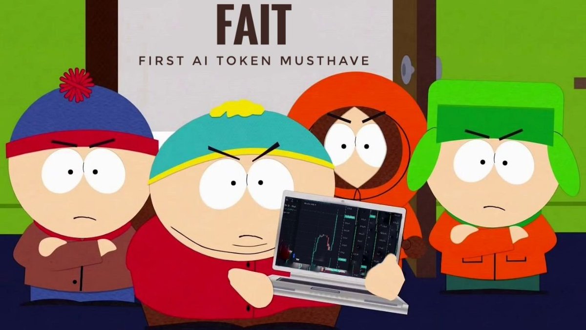 HaniSyam85's tweet photo. @CryptoEmdarks #FAIT new #GEM on #BSC chain💎💎 straight out of South Park😎
Huge respect to the team💯
And I love the community❤️
Heard big news coming😎🤑🤑
CA renounced and LQ locked 🔒
@faitsouthpark
CA: 0xc1725da9bd085f9e0541c673fe6b9f1f283ecca0 https://t.co/6G6Xbm1Oul