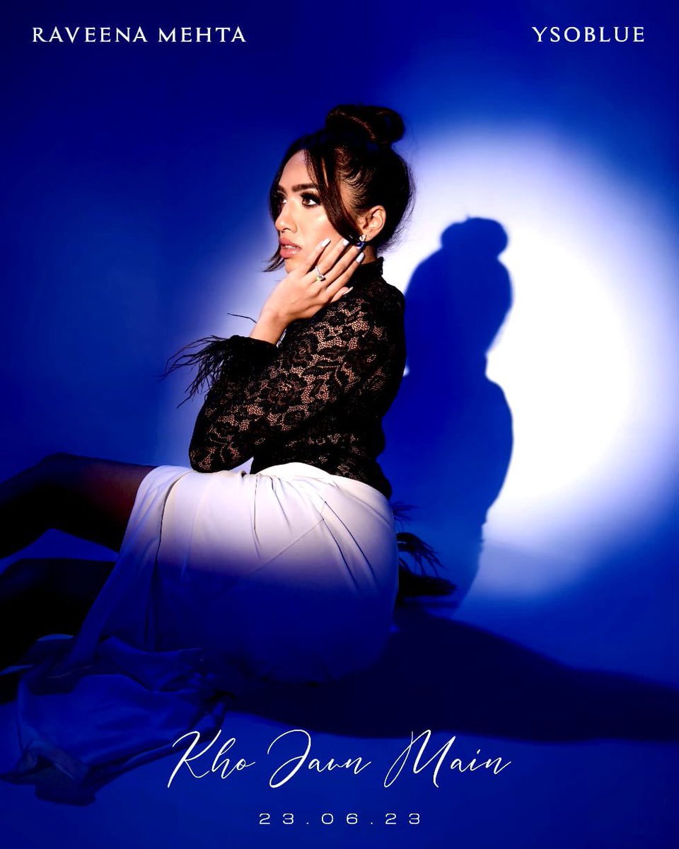 suyashpachauri's tweet photo. Get ready to delve into the depths of a love that never became. British-Indian artist, Raveena Mehta releases her latest single Kho Jaun Main this Friday, 23rd June. 

#StayTuned #RaveenaMehta #YSoBlue #newsong #love https://t.co/2j2HoU8xv9