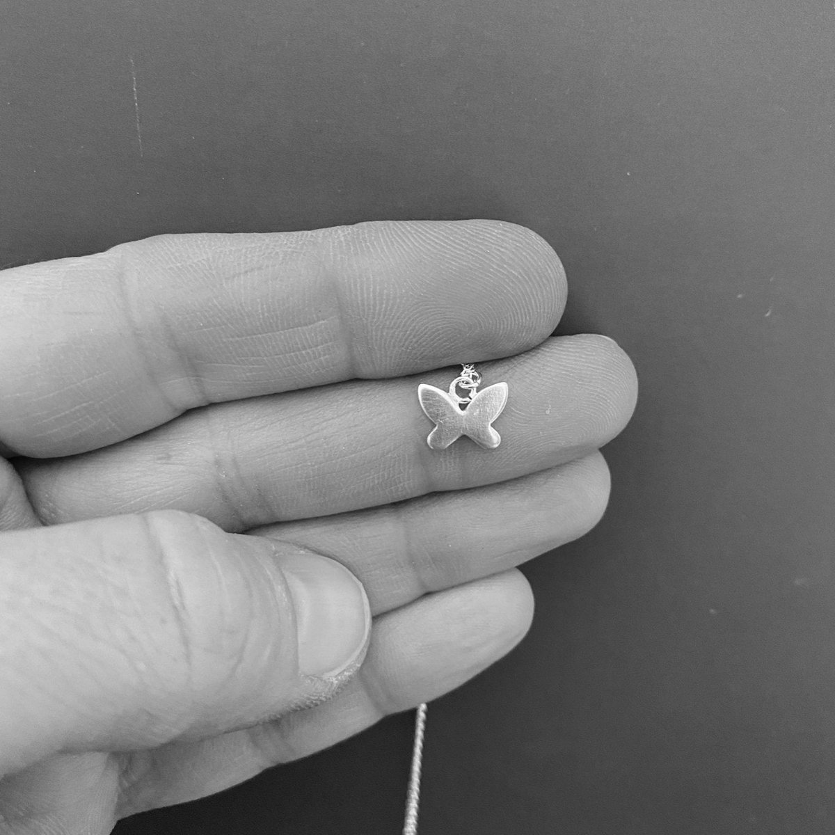 Tiny Sterling Silver Butterfly Pendant tuppu.net/419d3e84 #shopsmall ##UKGiftHour #HandmadeHour #giftideas #UKHashtags #bizbubble #inbizhour #MHHSBD #SterlingSilverButterfly