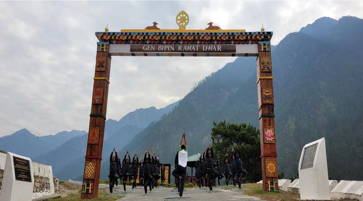 From Siachen Glacier & Ladakh in the North, Remote areas of Arunachal Pradesh in the East, Indira Point in the South to Kutch & Thar in the West. 2/3

#YogaBharatMala