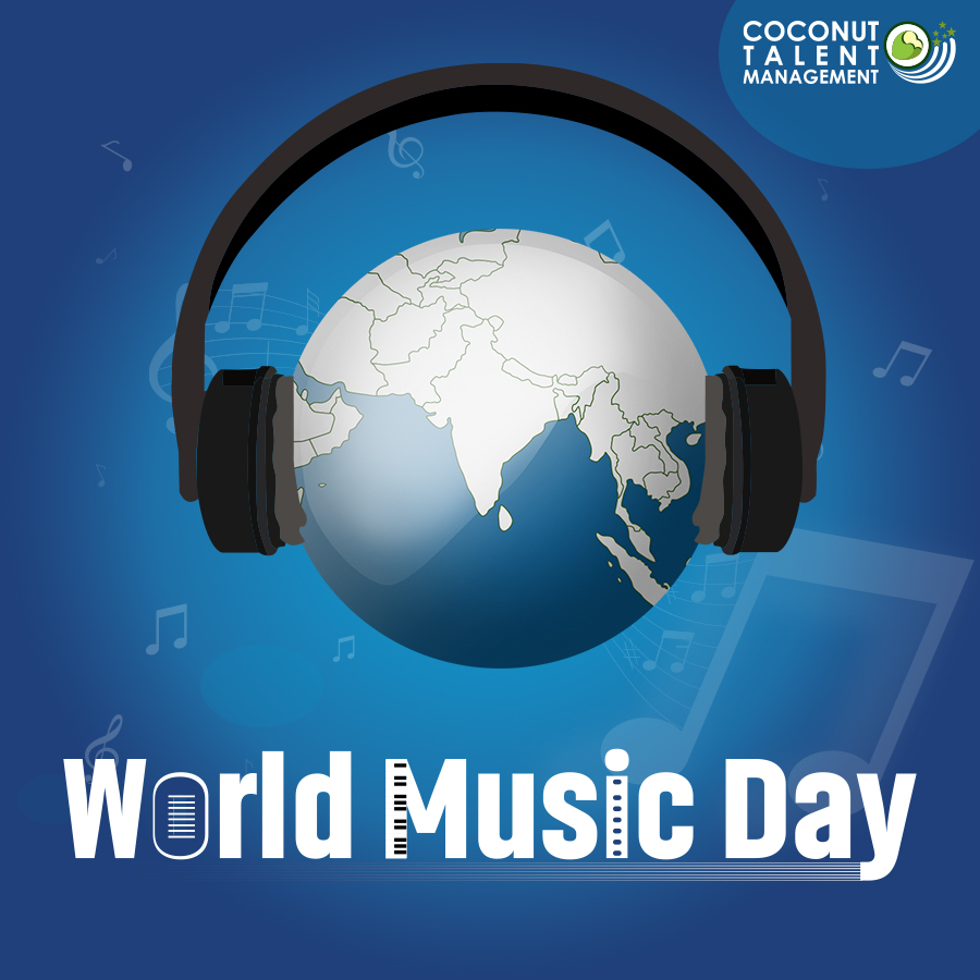 #Celebrate the #magic of #music this #WorldMusicDay, as we unite through the #power of #rhythm and #melodies!

#CoconutTalentManagement #MusicDay #Music #WorldMusicDay2023 #MusicLovers #Musicians #MusicComposer #MusicArtist #Musica #MusicIsLife #MusicIndustry #MusicLover