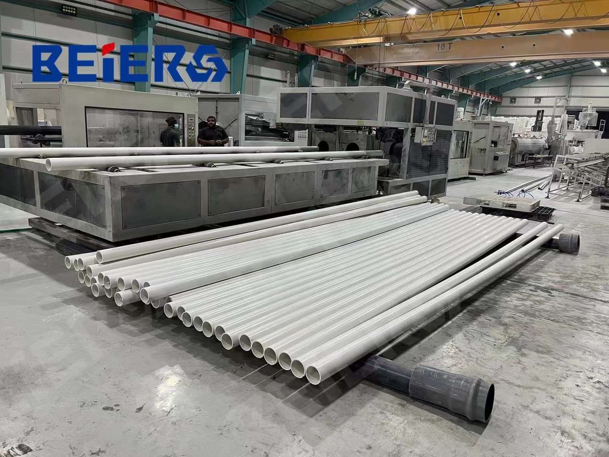 beier_group's tweet image. Φ 16-1000MM PVC Pipe Extrusion Line
This customer's factory is filled with Beier's pipe extrusion lines, which have been running for years stably and efficiently.
E-mail: info@beierpm.com
#pipeextrusionline #pipeextrusionmachine #extrusionline #extrusionmachine