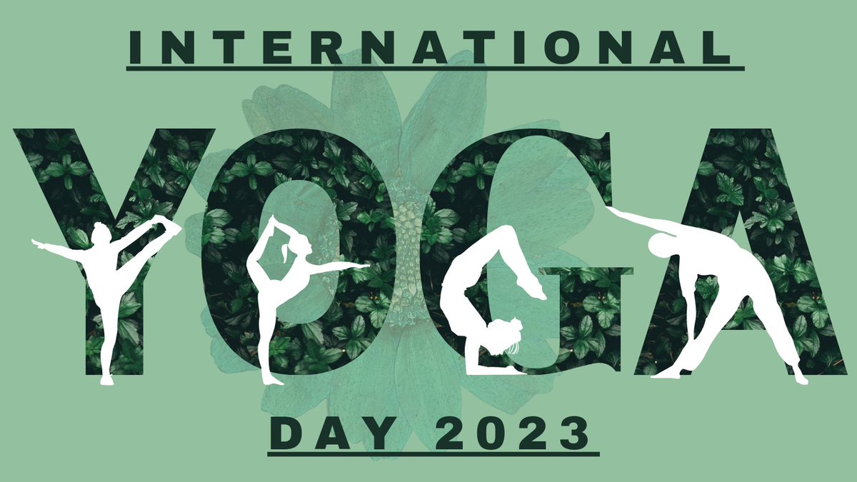INTERNATIONAL YOGA DAY  🧘 

#yoga #InternationalYogaDay #yogainspiration #YogaForHealth #yogalife