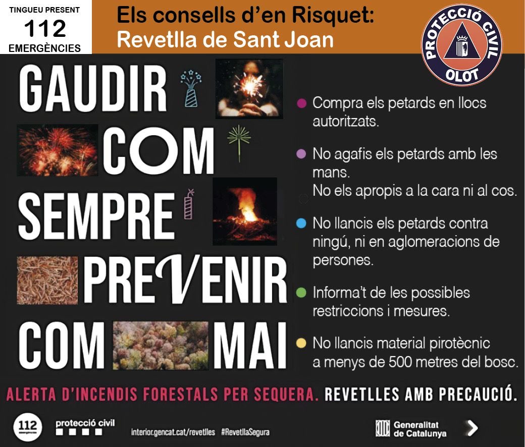 Associació de Voluntaris de Protecció Civil d'Olot tweet media