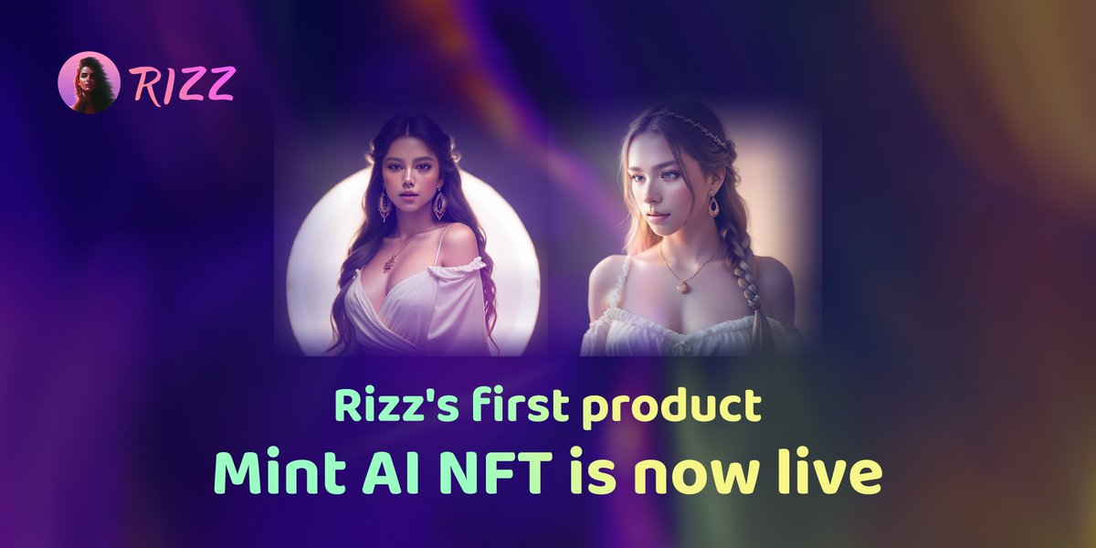 BREAKING NEWS‼️

Rizz's first product - Mint #AI NFT is now live 🚀🚀🚀

✅Join Here: rizz-ai.net
🤖Check out the tutorial here: medium.com/@Rizz_meme/tut…

💸Early participants will unlock additional benefits and have the chance to receive $Rizz #Airdrop.