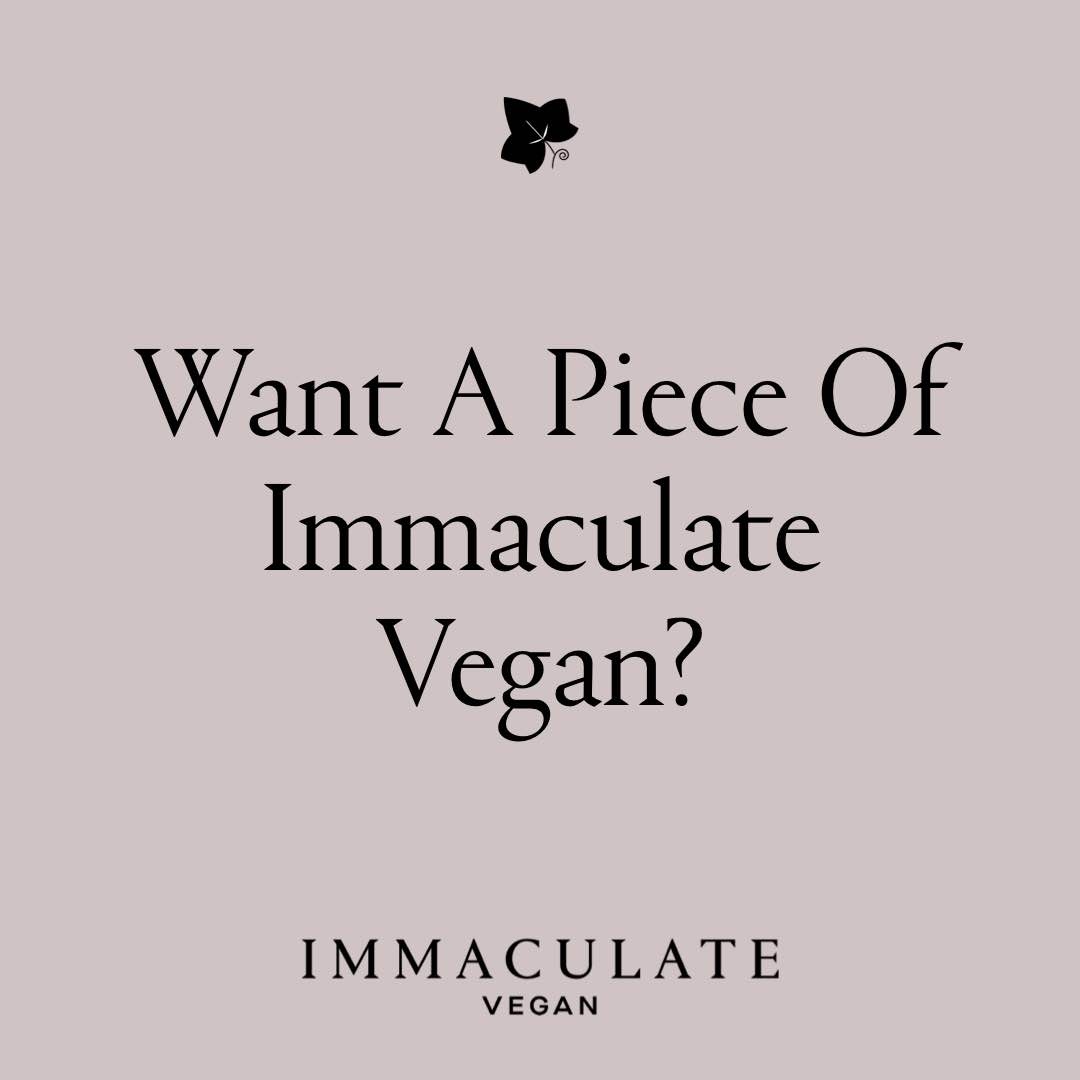 Immaculate Vegan tweet media