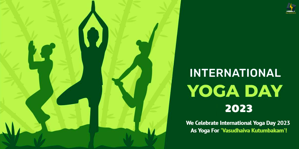 The goodness of yoga lies in the fact that it strengthens your body, mind, and soul by relieving stress and boosting health.
.
Wishes all happy souls a very blissful International Yoga Day.
.
#InternationalYogaDay2023 #YogaForLife #SpecialDayWishes #YogaLife #YogaMind #Awareness