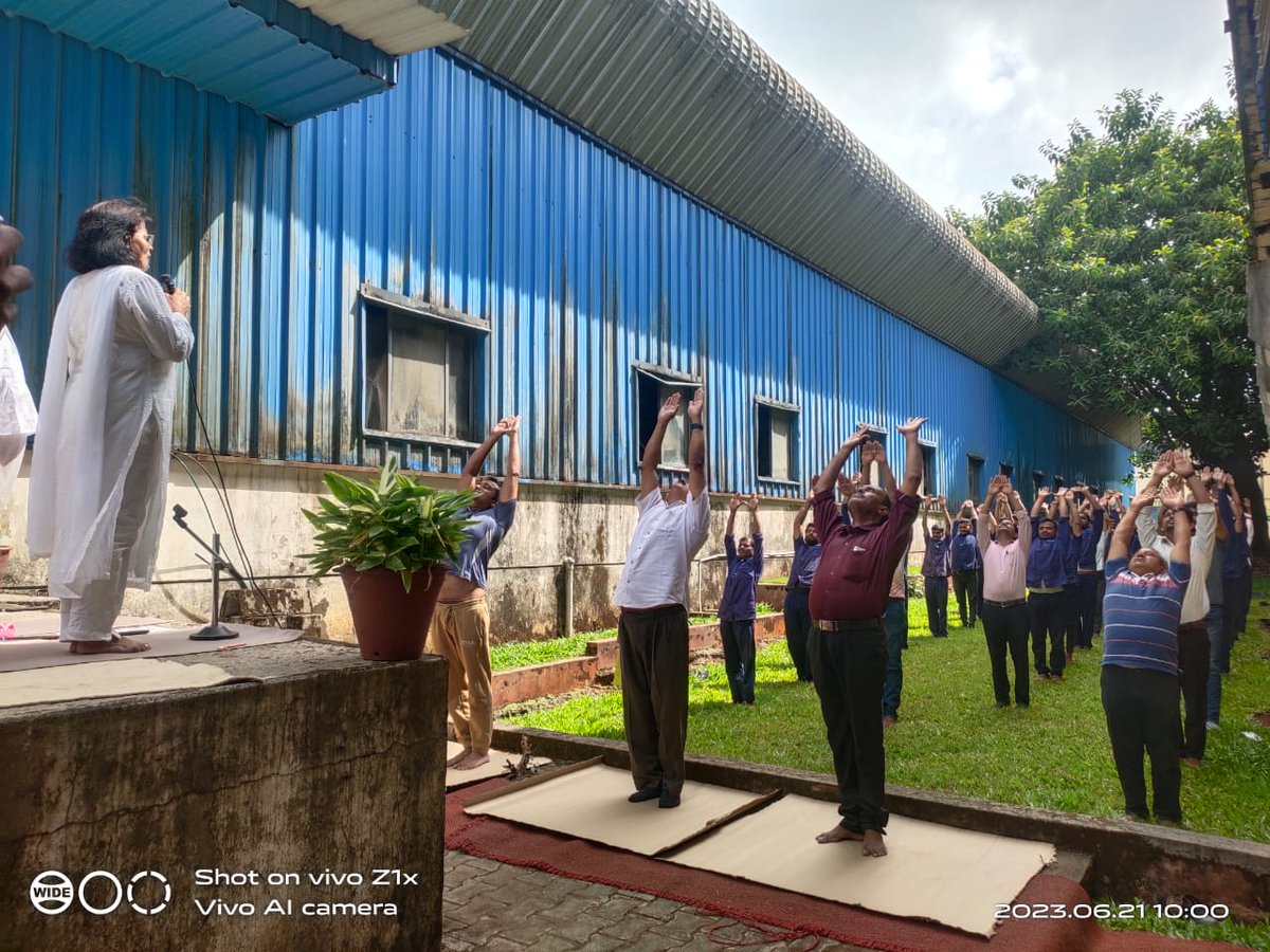 #IDY2023PATANJALI_KARNATAKA
#PatanjaliYogaDay योग से शारीरीक बल, मानसिक बल एवं अध्यात्मिक बल  भी बढता है।