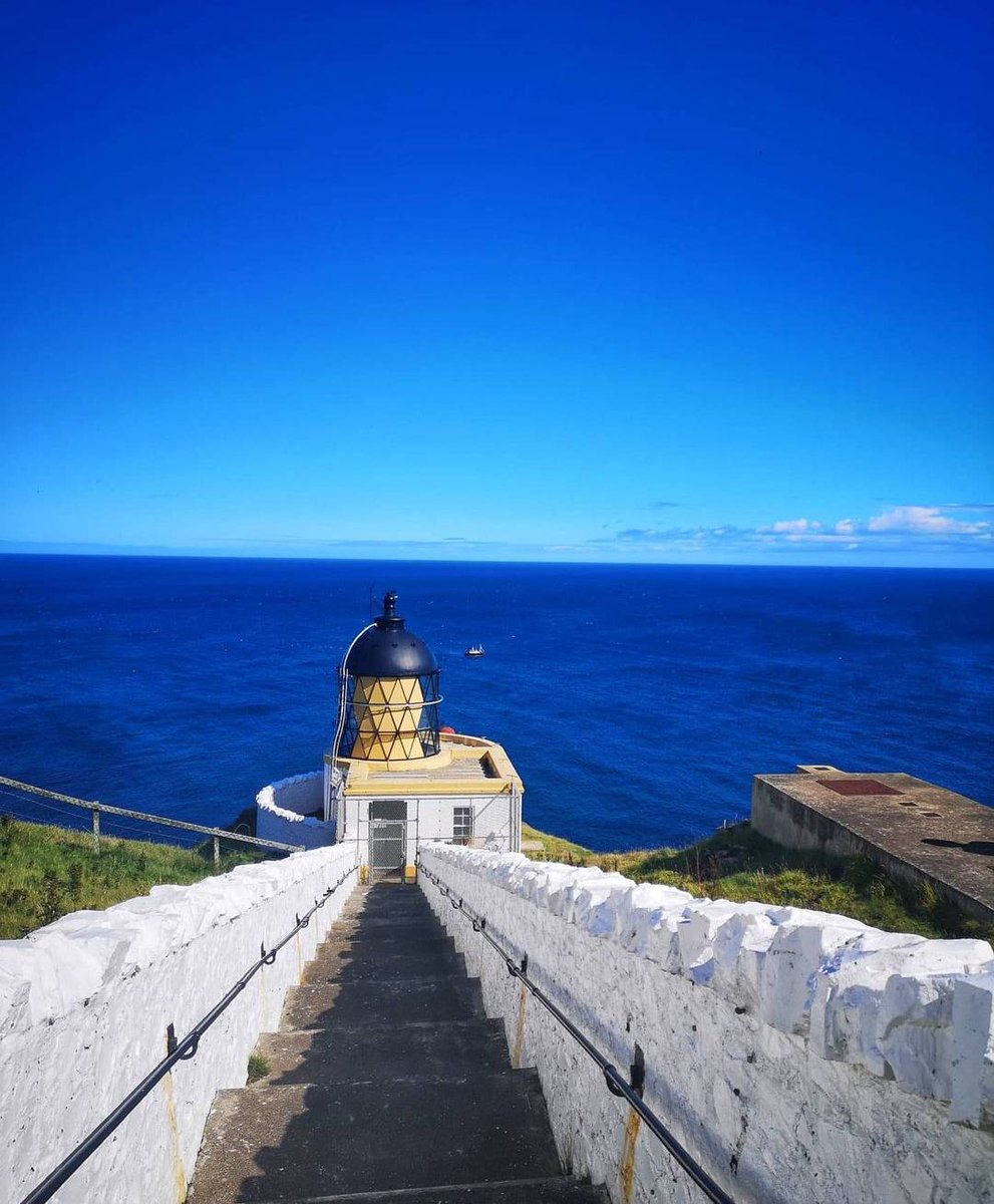 St Abbs Head Lighthouse Eyemouth. Photo is via visitscottishborders on #Instagram