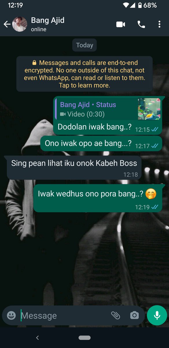 Kegabutan siang ini...