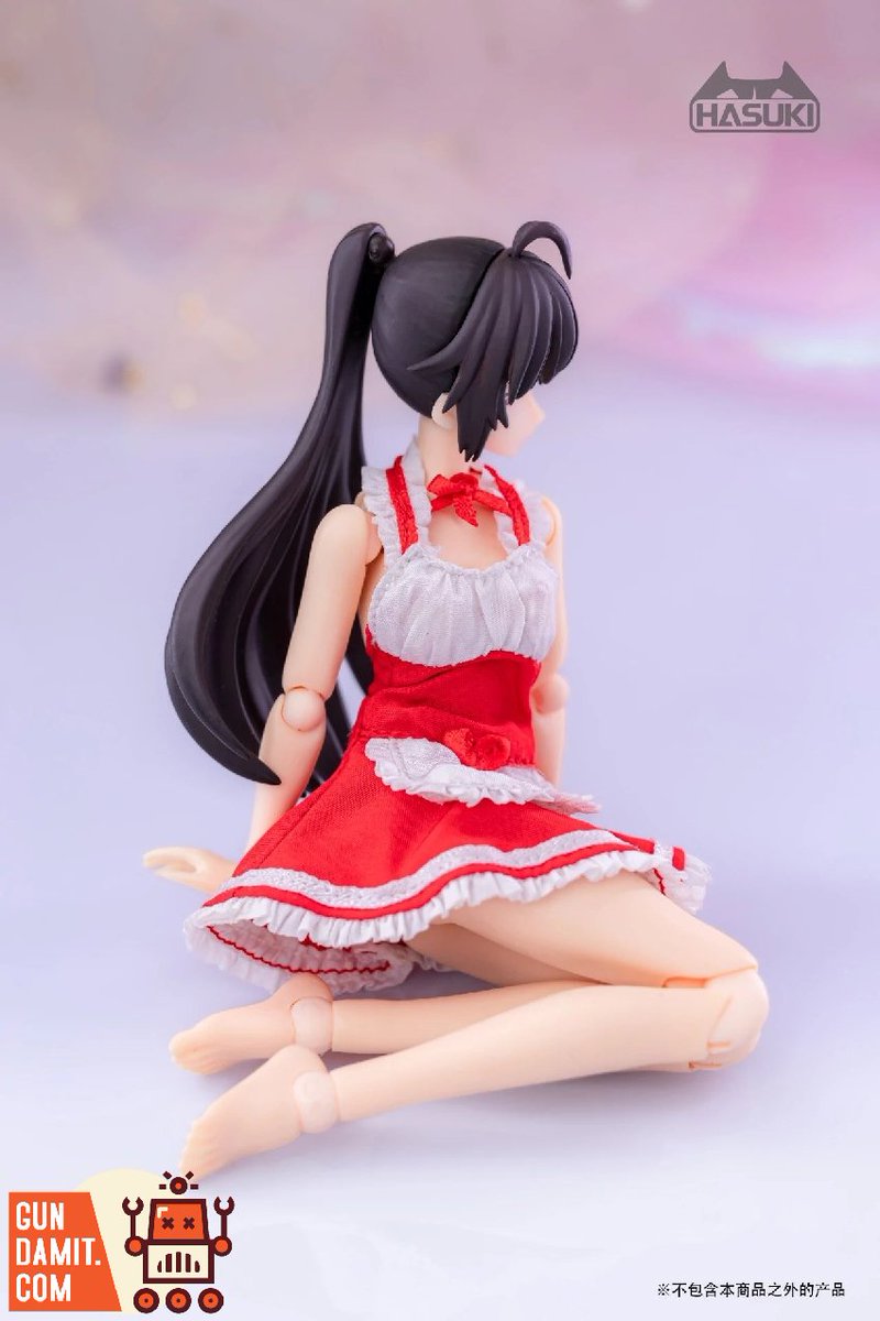 [Pre-Order] HASUKI 1/12 CS010 Figure Clothing Maid Costume Red Version
Material: Fabric
Scale: 1/12
$16.99 Free Shipping
--------
👇links👇
gundamit.store/HASUKI-CS010B

#HASUKI #CS010 #FigureClothing #Maid #actionfigure #mechagirl
#actionfigure #modelkit #Gundamit #GD