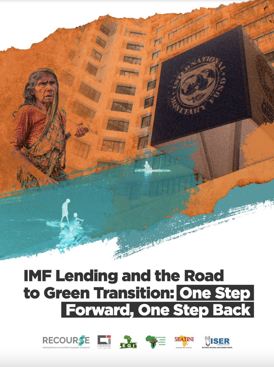 NEW: Our new report shows IMF's 'short-term thinking' as it fails to mainstream climate ❌The IMF endorses LNG expansion and budget cuts under the RST in Bangladesh ❌The IMF supports oil extraction and investments in infrastructure in Uganda More here: bit.ly/443q6GE