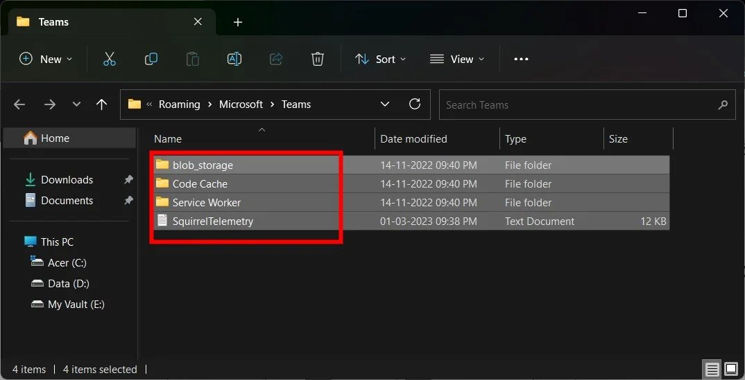 cgchrisgrasser's tweet photo. Fehlende Profilfotos in #Microsoft #Teams?

Teams Cache löschen und neu starten behebt das Problem:
- Teams beenden
- WIN + R drücken und %appdata%\Microsoft\Teams eingeben.
- Alle Dateien im Ordner löschen
- Teams neu starten

#Windows #Bug #Fix #Tips https://t.co/L1FKWpEBml