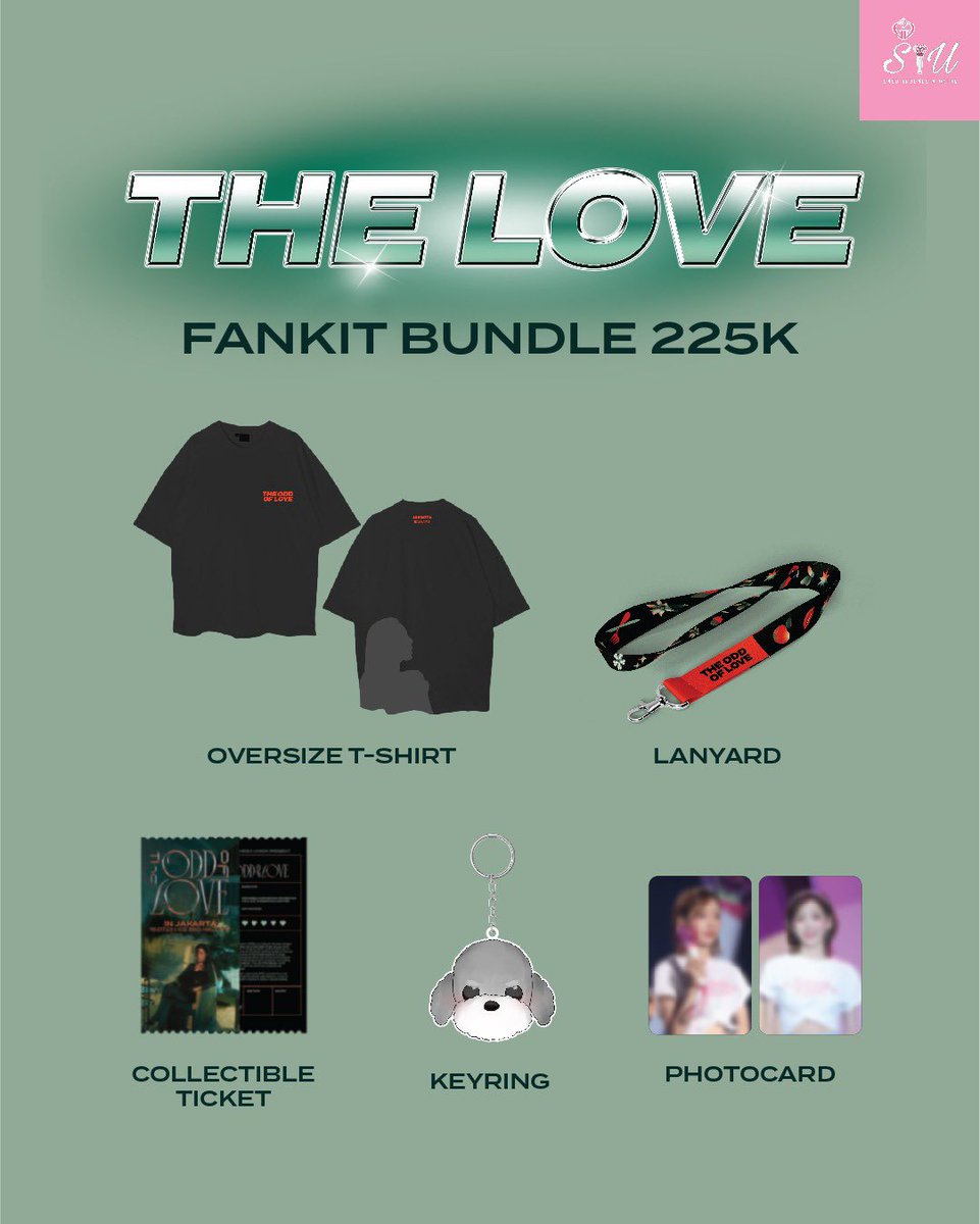 TAEYEON - The Odd Of Love Concert In Jakarta Fan Project by SIU

💖 Fan Kit Bundle
- The Odd &amp; The Love

💖 Donasi
SIU menerima donasi tanpa harus membeli Fan Kit.

Partisipasi melalui form: bit.ly/DONASITAEYEON

Periode :
- Fan Kit : 21 Jun - 8 Jul
- Donasi : 21 Jun - 20 Jul