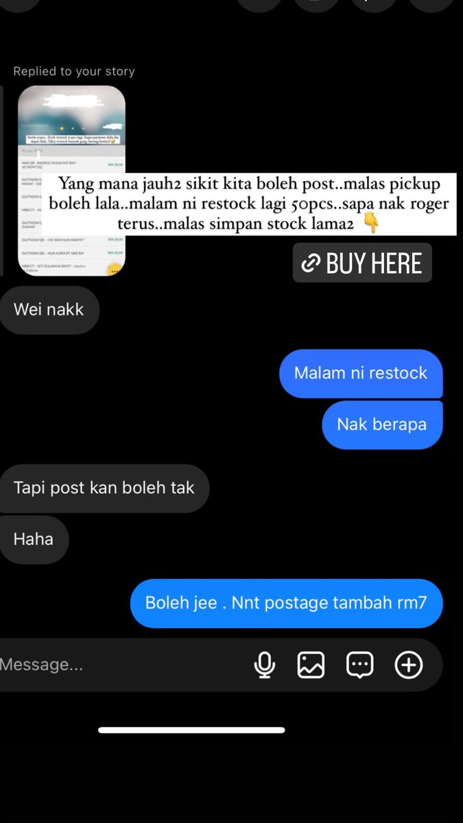 alffrdzn's tweet photo. Yg nak postage pun boleh..postage tambah RM7.. https://t.co/T0XuNhshbk