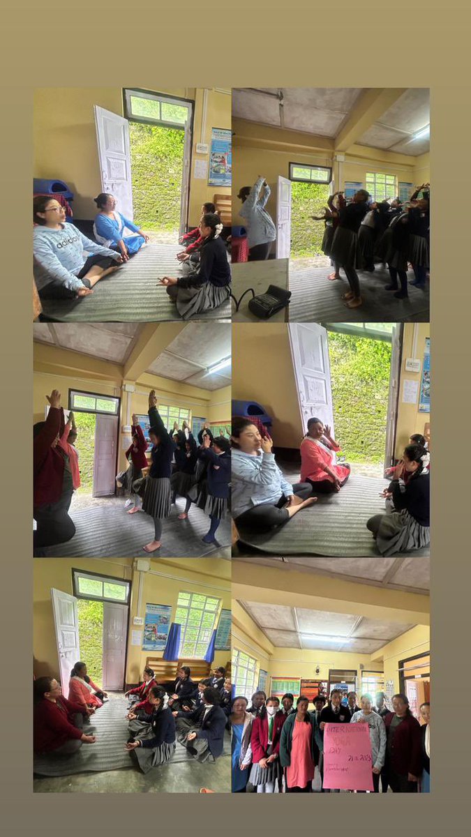 SikkimAb's tweet photo. Glimpses of Yoga activities conducted in HWCs across Sikkim on the occasion of International Day of Yoga. @PSTamangGolay @MoHFW_INDIA @AyushmanHWCs @moayush @USAID_NISHTHA @abhinawsh007 https://t.co/6LxtXLRLch