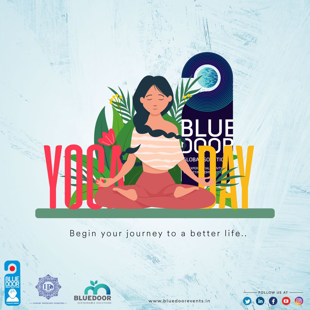 BlueDoorEvent's tweet photo. Happy Yoga Day #yoga #meditation #silence #peace #health #asana #fitness #energizingyoga #yogaeverywhere #bluedooreventsolutions #bluesoorsustainablesolutions #bluedoorglobalsolutions https://t.co/d8lhqk3BEf