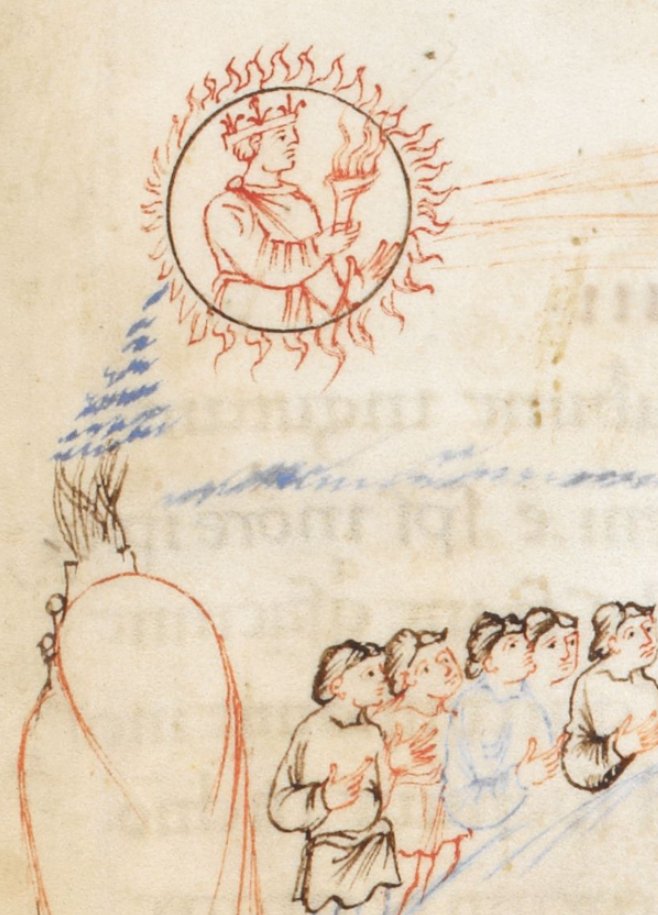 'In June, when the jewel climbs up
highest in the year into the heavens,
brightest of stars...
At that time the fairest of lights
likes to gaze longer upon the earth.' 

Two Anglo-Saxon descriptions of the summer solstice: aclerkofoxford.blogspot.com/2014/06/se-len…