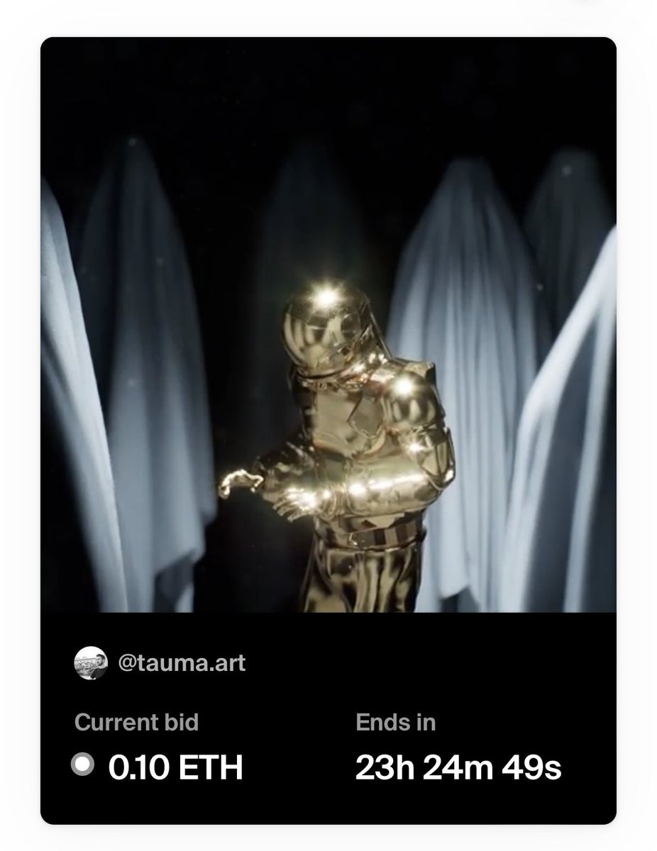 Gm fam 🩵

Auction started in #Dimensions world!
Congratulations <a href="/tauma_art/">Tauma</a> 🥳

Last day to buy editions at 0.01 eth 👇🏽
