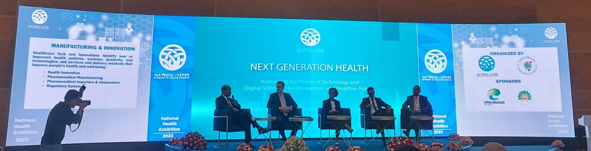 paziont's tweet photo. Happening Now! #NextGenerationHealth a theme championed by @FMoHealth and #EthiopianHealthFederation 

We are glad to the power of technology and #digitalHealth is getting attention and traction. @Orbithealth_co we have been advocating and spearheading the potential of #dh https://t.co/1pXGrDOZ1f