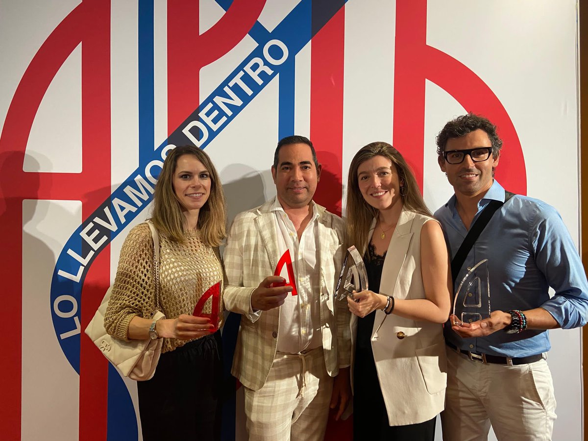 riberasalud's tweet photo. #Reconocimientos 🏆| Telemedicina y promoción de la Salud a través de una campaña creativa y de impacto. 

👉Ayer, recogimos un Oro Aspid por nuestro Cuidador virtual, Lola, y una Plata Aspid por #RitmosDeVida. 

Muy felices del reconocimiento @premiosaspid. https://t.co/mSZl9MZtTq