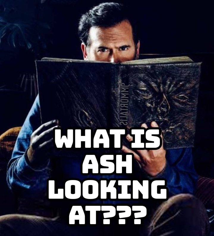 Happy Ash Wednesday!

What is Ash looking at?

#EvilDead #HorrorFamily