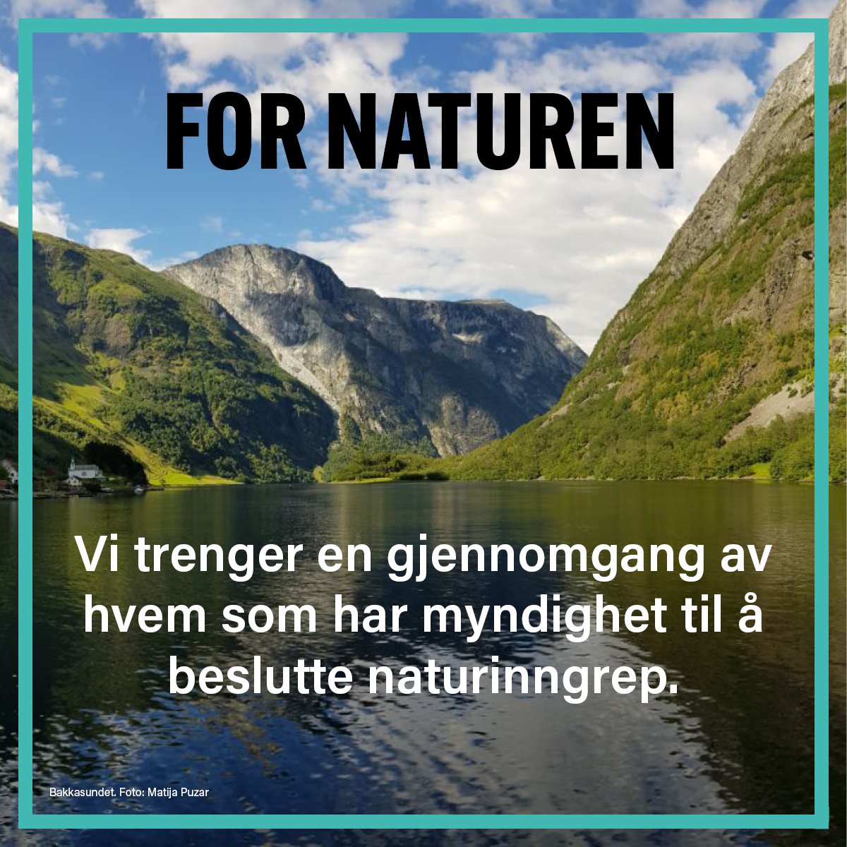 ForumNorway's tweet photo. 🏞 FOR NATUREN - Den internasjonale naturavtalen må følges opp. Nedbygging av natur må stoppes.
For å oppnå dette, trenger vi en gjennomgang av hvem som har myndighet til å beslutte naturinngrep.
Les mer: https://t.co/JGDZyJc7ks
#forNaturen https://t.co/kbYIVejXeV