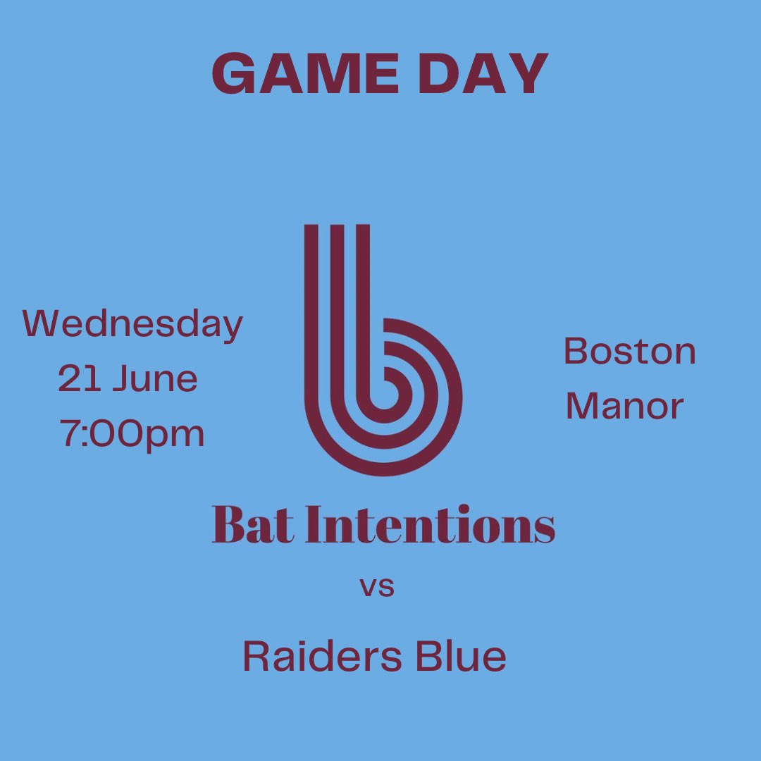 Bat_Intentions's tweet photo. Back at home for our second game of the season against Raiders Blue!
.
.
.
.
.
#batintentions #londonsoftballleague #londonsoftball #lsl #softball #slowpitch #slowpitchsoftball #britishsoftball #uksoftball #softballteam #sport #teammates #uk #london https://t.co/PDEkx1Mvjw