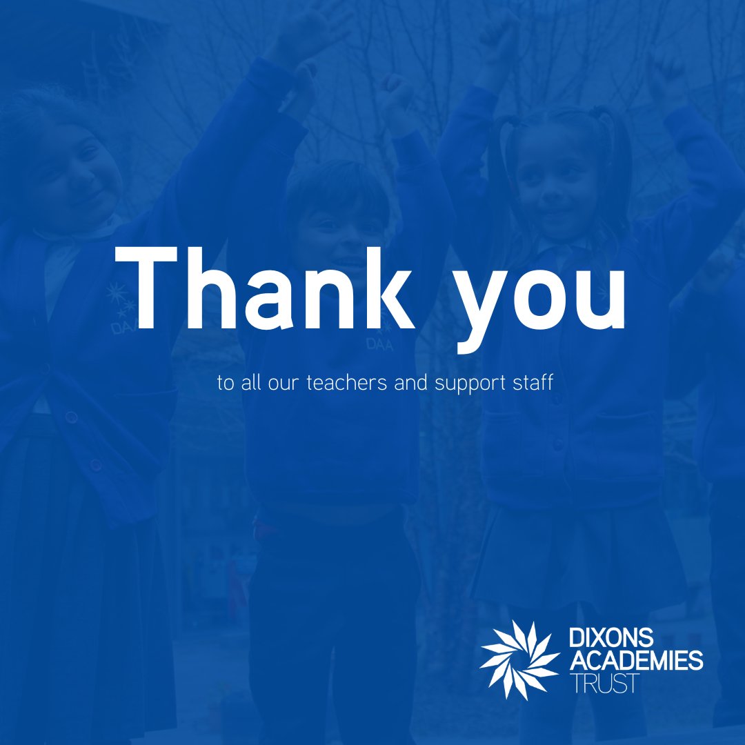 Happy National Thank a Teacher Day! ⭐ The core of our community. We could not be more grateful for the effort and passion each and every one of our teachers puts in to ensuring they are creating better life chances for our students.