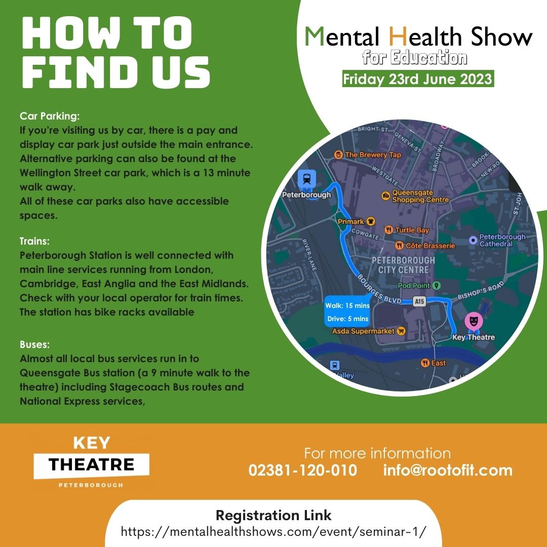 The Mental Health Shows (@themhshows) on Twitter photo Need help finding the <a href="/pborokeytheatre/">Key Theatre</a> ?
It's only a 15 minute walk from Peterborough station.
or a 5 minute car journey! Need help finding the <a href="/pborokeytheatre/">Key Theatre</a> ?
It's only a 15 minute walk from Peterborough station.
or a 5 minute car journey!