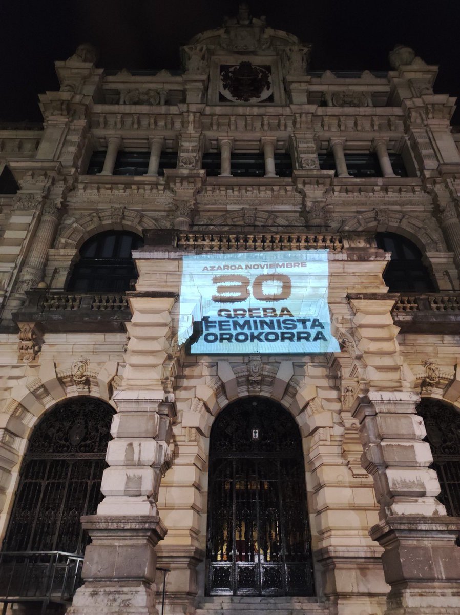 Azaroaren 30ean denon bizitzak erdigunera ekarriko dituen greba feminista orokorra egingo dugu Euskal Herrian.

😈Gazteok ez gara zerura begira geldituko, zaintza eskubide kolektiboaren alde kalean egongo gara.

#DenonBizitzakErdigunean