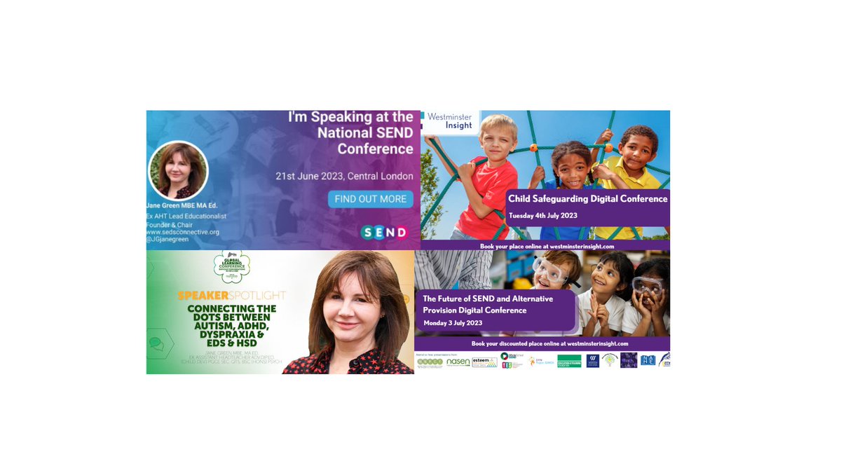 JGjanegreenMBE's tweet photo. 'Stand together to support #SEND reform'
SEE blog link for more info-  https://t.co/3a9PkmcitH
#Education #CYP #EHCP #neurodivergence #pgJH #pgHSD #EDS #HSD https://t.co/BkpfkVv3dN
