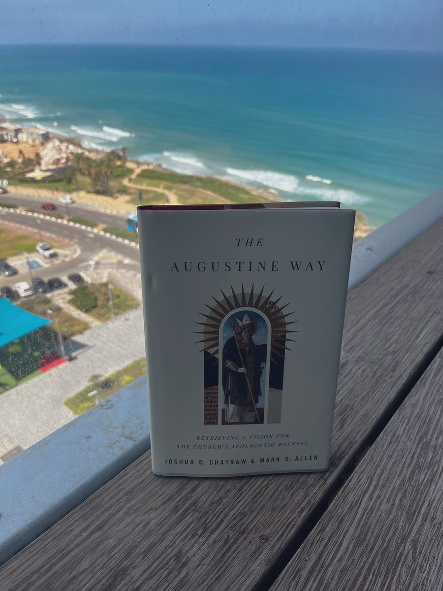 DrJTPennington's tweet image. I trust I win the prize for most beautiful background to reading Josh &amp;amp; Mark’s excellent new book: the Mediterranean Sea that Augustine knew (albeit a different coast). @BakerAcademic