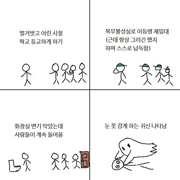 늦잠 자면 꿈이 일어나라며 저지르는 만행 