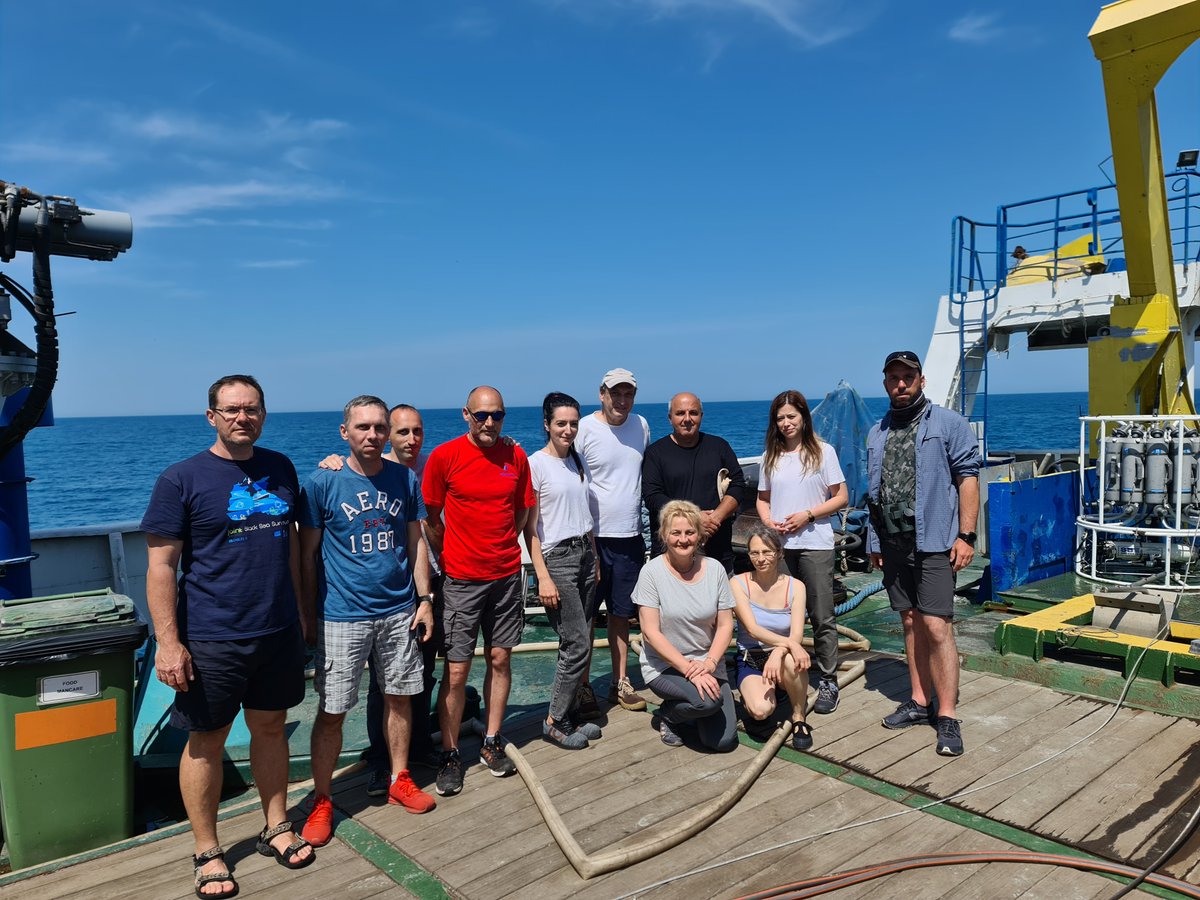 Research teams of GeoEcoMar and INCDM Grigore Antipa participated in the BRIDGE Black Sea Summer Cruise oceanographic cruise (June 8 to 13, 2023) 'Advancing Black Sea Research and Innovation to Co-Develop Blue Growth within Resilient Ecosystems - #BRIDGEBlackSea”