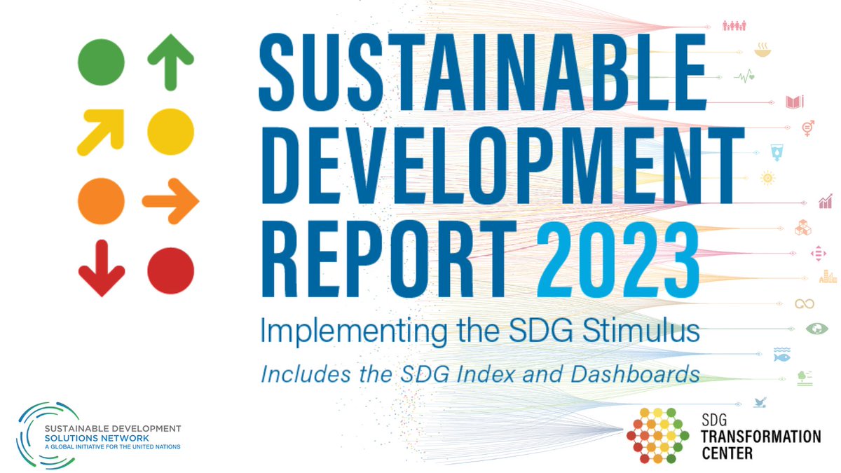 📣 The 2023 #SustainableDevelopment Report is out!

What is the state of #SDGs at the midpoint of #Agenda2030, &amp; where does your country rank?

Explore the data and read the full #SDR2023 now ➡️ dashboards.sdgindex.org