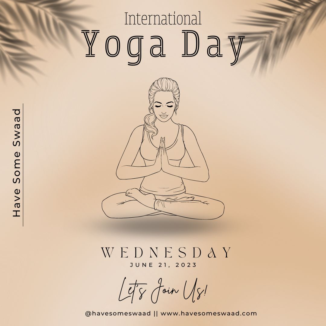 International Yoga Day

#havesomeswaad #havesomeswaadfood #yogaday #internationalyogaday #yogaday2023 #bestfooddelhi #southindianfood #northindianfood #delhifoodie #foodieblogger #foodielover

Follow For More Update @havesomeswaad