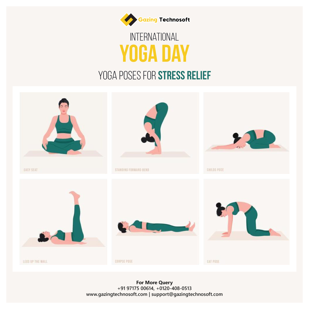 Unwind, breathe deep, and let the soothing power of yoga melt away your stress. Celebrating International Yoga Day with mindful poses for a peaceful mind and a tranquil soul. 🌿🧘‍♂️✨
.
#YogaForStressRelief #InnerPeaceJourney #FindYourBalance #WellnessWarrior #MindfulnessMatters🌸
