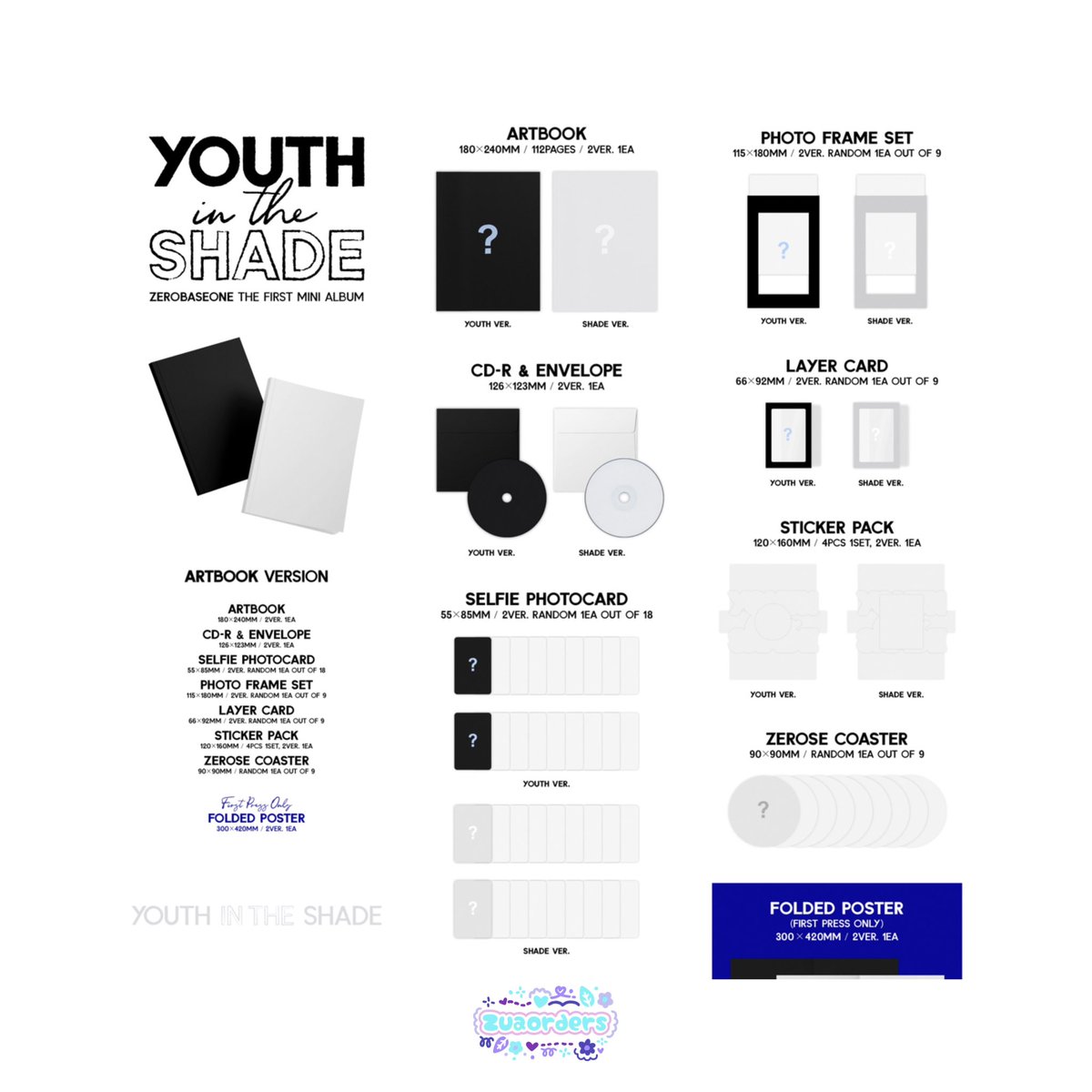 zuaorders's tweet photo. ♡ [PREORDER] ♡

Zerobaseone
The 1st Mini Album [YOUTH IN THE SHADE]

💸DP. 100k,-/pcs

📍Tasikmalaya
💳 ➛ BANK, OVO, GOPAY, DANA
✅Shipping + Tax
✅Pelunasan🍊

📩Detail &amp; Order ➺ https://t.co/LlyBguWFoI

🏷️ wts zb1 zerobaseone album debut

      Detail POB
┏━━━ ━━━┓ https://t.co/KUga2FeO0n