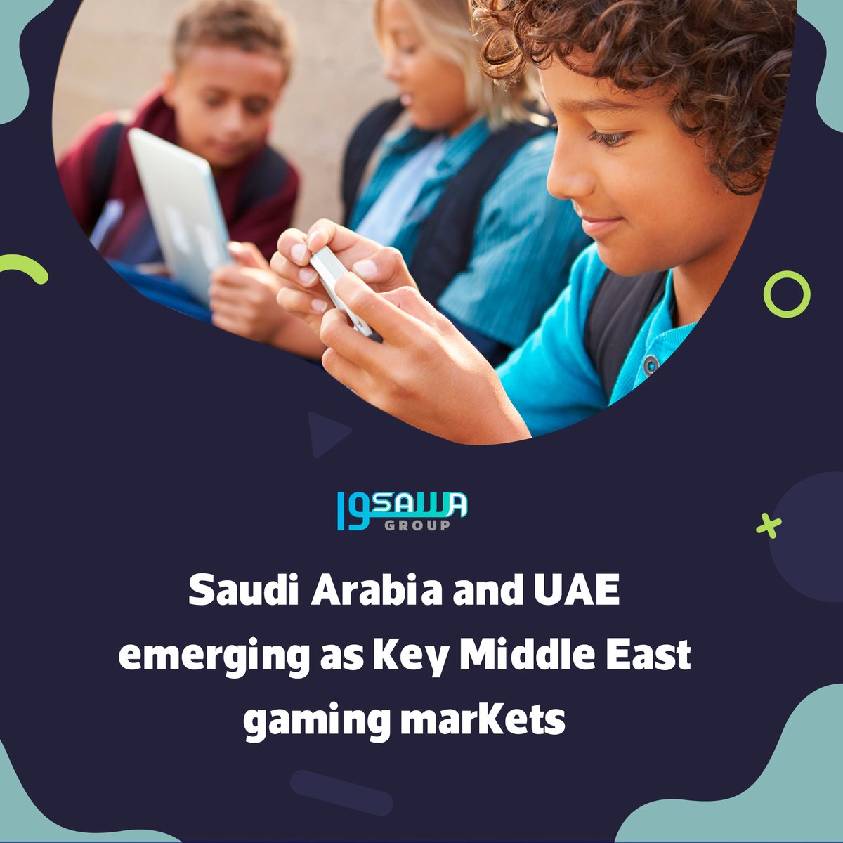 SawaGroupae's tweet photo. 🎮💼 Exciting Developments in the Gaming Industry: Saudi Arabia and the UAE Take the Lead! 🌟🚀

A recent study has revealed that Saudi Arabia and the UAE are spearheading the gaming industry in the Middle East.
#sawagroup #GamingIndustry #SaudiArabia #UAE #MiddleEast https://t.co/3gO7Y4MWj2