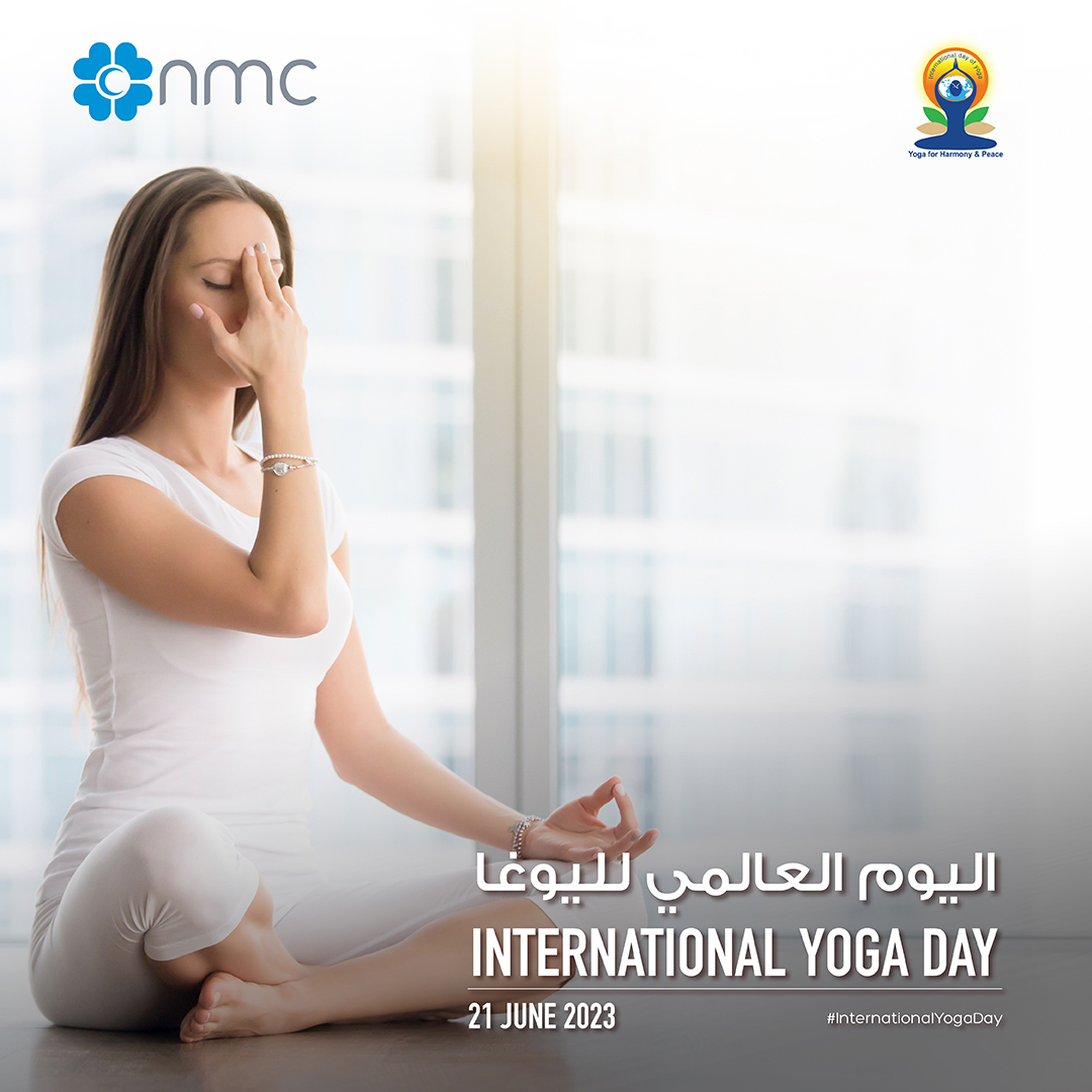 nmchealthcareom's tweet photo. Yoga, which has been practiced for thousands of years, blends physical postures with breathing exercises &amp; mental concentration in order to improve health &amp; well-being. The purpose of International Yoga Day is to bring attention to the positive effects yoga has on human health. https://t.co/TMzDbtz51F