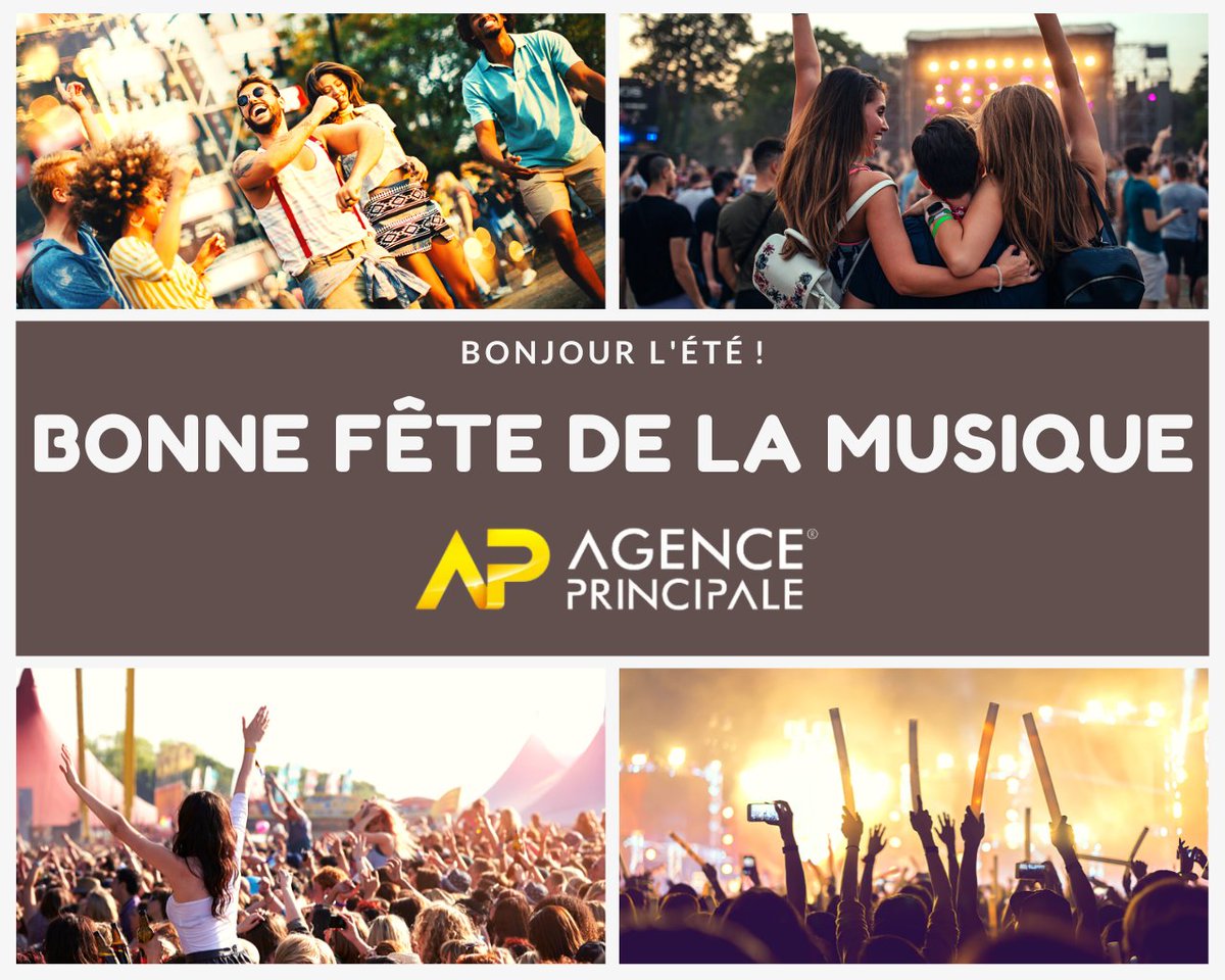 reseauAP's tweet photo. 🎶 Joyeuse Fête de la Musique et bienvenue à l'été ☀ !

#AgencePrincipale #FeteDeLaMusique #Ete #Soiree #Musique #Fete #Reseau https://t.co/Ik9UVvahNv