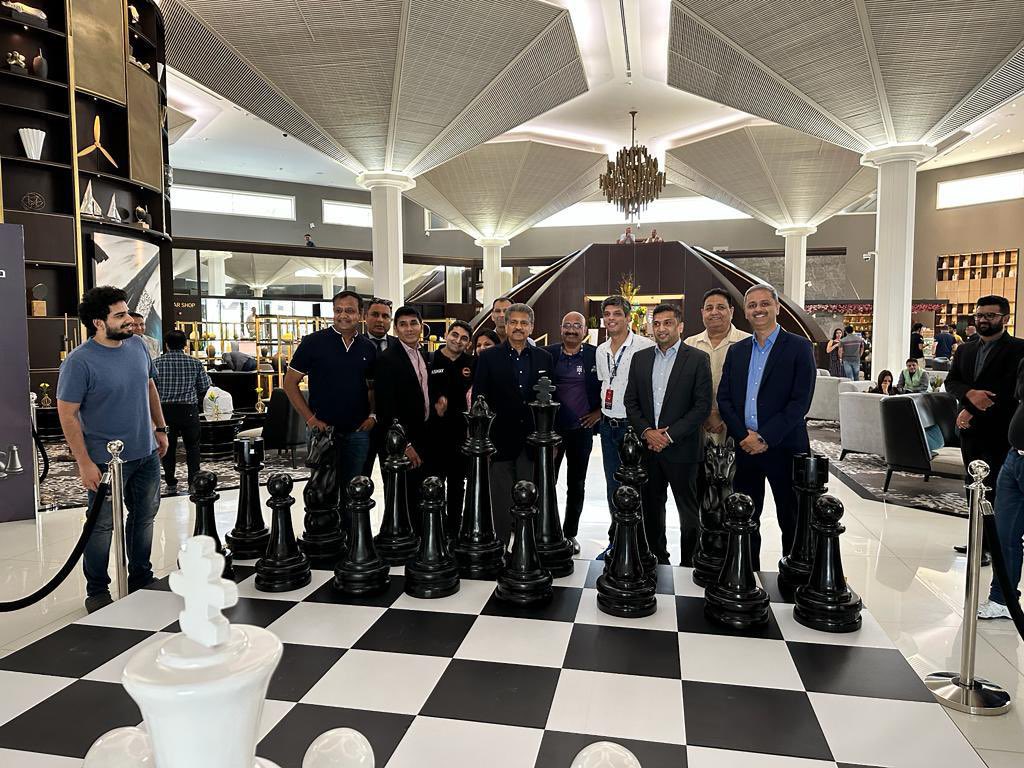Hello Dubai. We’re ready to make our moves…This sequence of pics mirrors what we’re trying to do….take Chess from being an individual sport to a team sport through  the TechMahindra Global Chess League…<a href="/GCLlive/">Tech Mahindra Global Chess League</a>