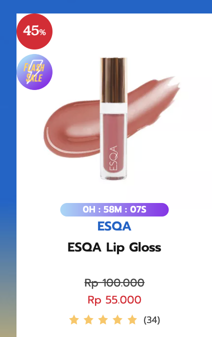 beautyhaulindo's tweet photo. Lip gloss #ESQA tinggal 50ribu-an ???? Merapat ke https://t.co/tBBiPBdbXg sekarang!!!! https://t.co/j3y9CMPYhs