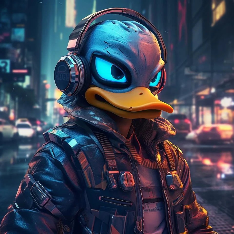 Gangster Daffy Duck Wallpaper